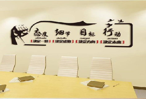 温州企业文化墙主要展示什么？