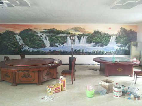 温州墙绘-写实风景