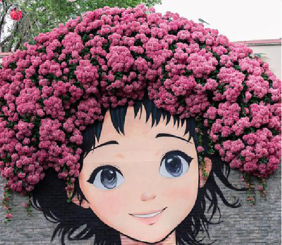 温州墙体彩绘-网红墙打卡