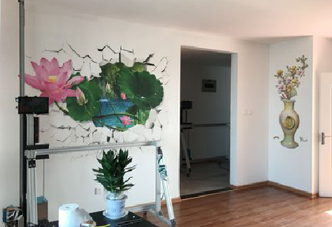 温州墙体彩绘相比墙纸的优势。