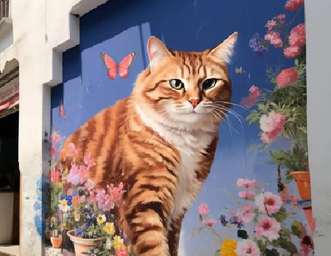 温州自己绘制有个性的手绘墙